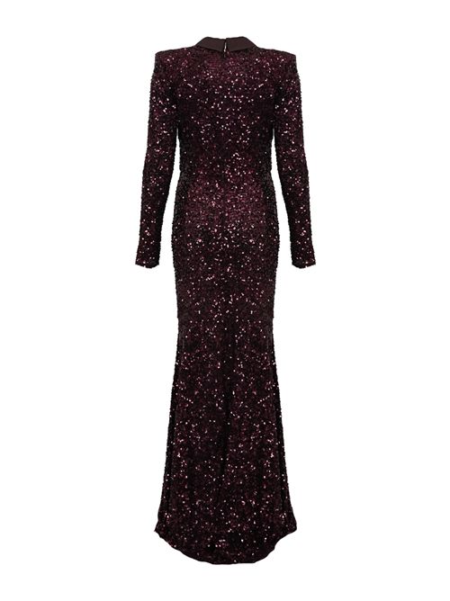 Abito Red Carpet in paillettes Elisabetta Franchi | ABR1356E2EA4